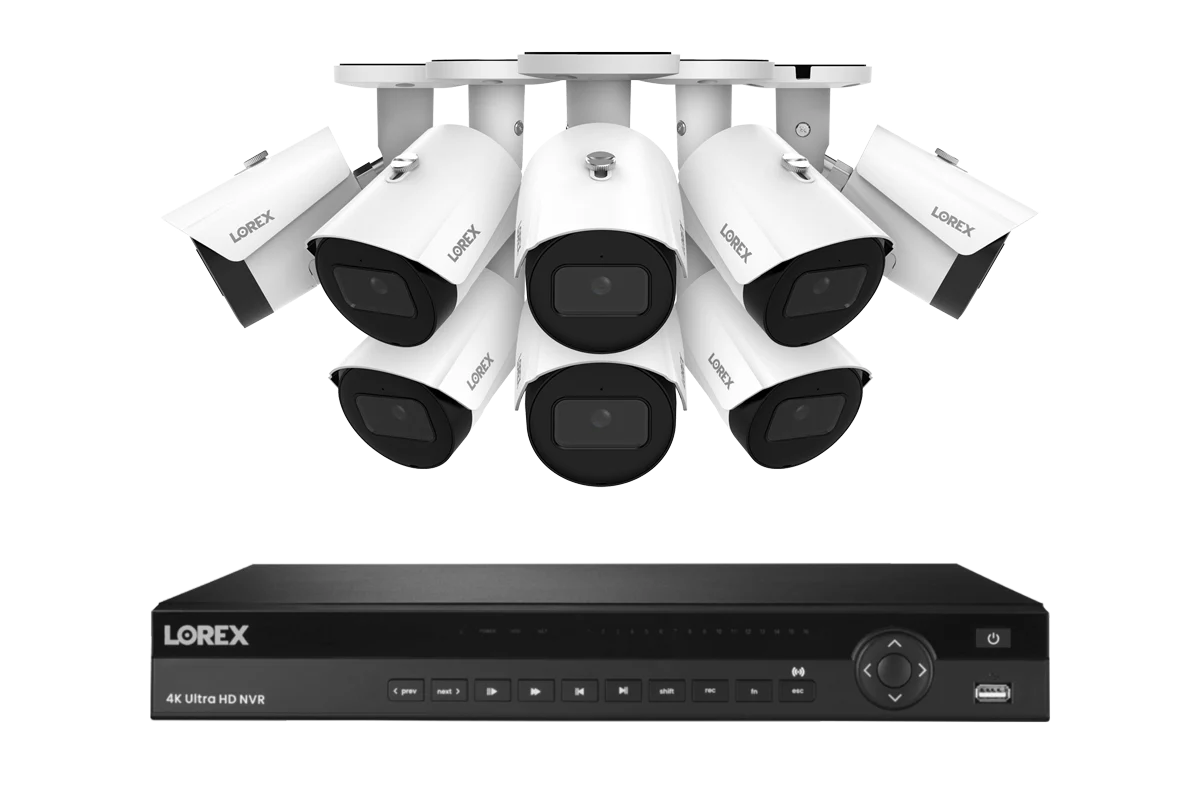 Lorex Elite Series NVR with A4 4MP (2K) IP Bullet Cameras - 4K 16-Channel 4TB Wired System - Image 8