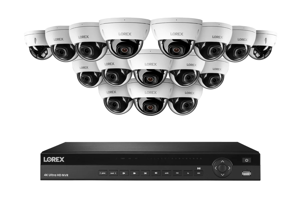 Lorex Elite Series NVR with A4 4MP (2K) IP Dome Cameras - 4K 16-Channel 4TB Wired System - Image 9