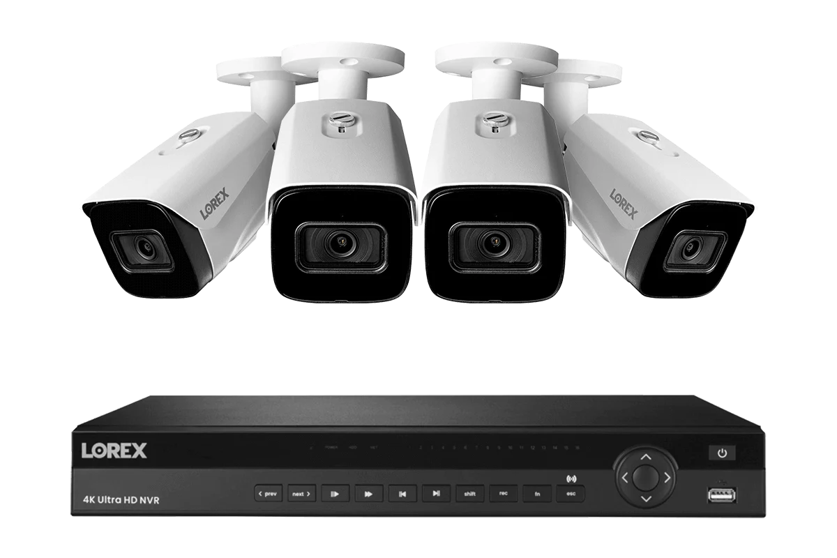 Lorex 4K (16 Camera Capable) 6TB Wired NVR System with Nocturnal 3 Smart IP Bullet Cameras with Listen-In Audio and 30FPS - Image 6