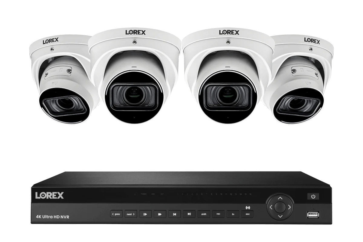 Lorex 4K (16 Camera Capable) 6TB Wired NVR System with Nocturnal 3 Smart IP Turret Cameras with Listen-in Audio and Motorized Varifocal Lenses - Image 10