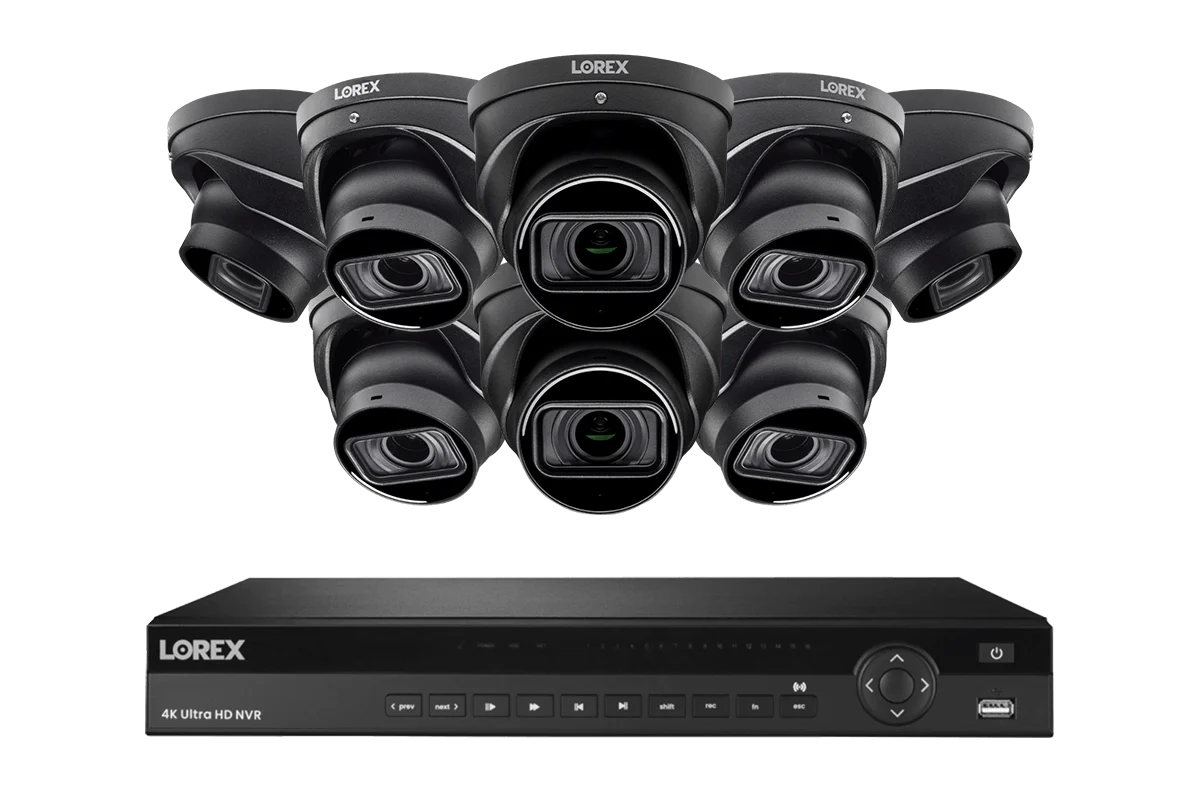 Lorex 4K (16 Camera Capable) 6TB Wired NVR System with Nocturnal 3 Smart IP Turret Cameras with Listen-in Audio and Motorized Varifocal Lenses - Image 14