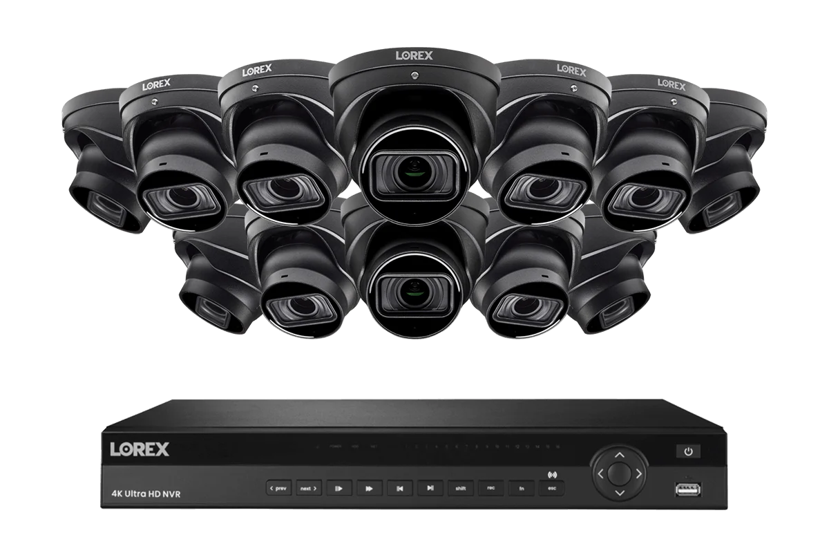 Lorex 4K (16 Camera Capable) 6TB Wired NVR System with Nocturnal 3 Smart IP Turret Cameras with Listen-in Audio and Motorized Varifocal Lenses - Image 15