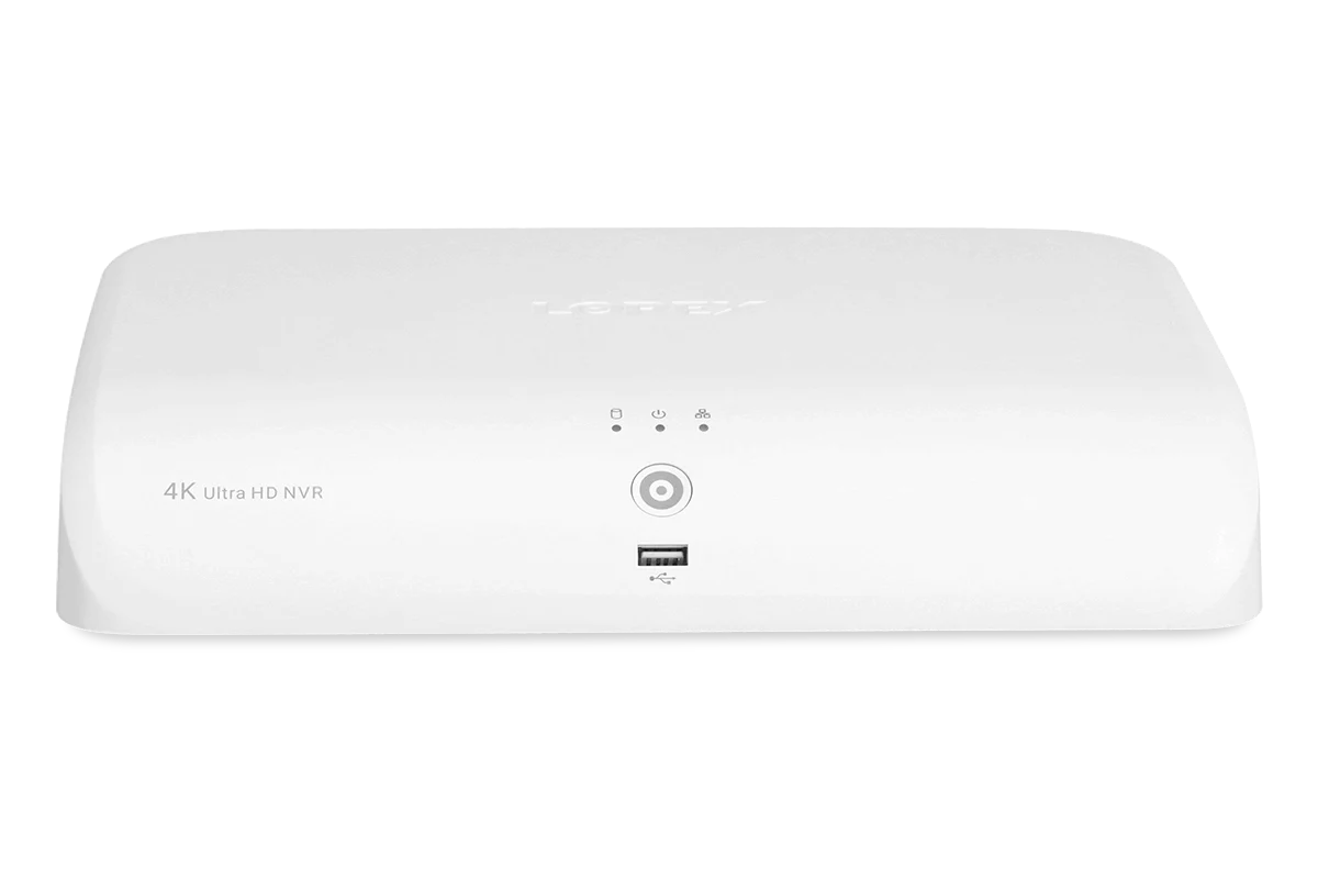 4K 8-channel 2TB Wired NVR System with 4 Smart Deterrence Cameras + Smart Sensor Kit - Image 2