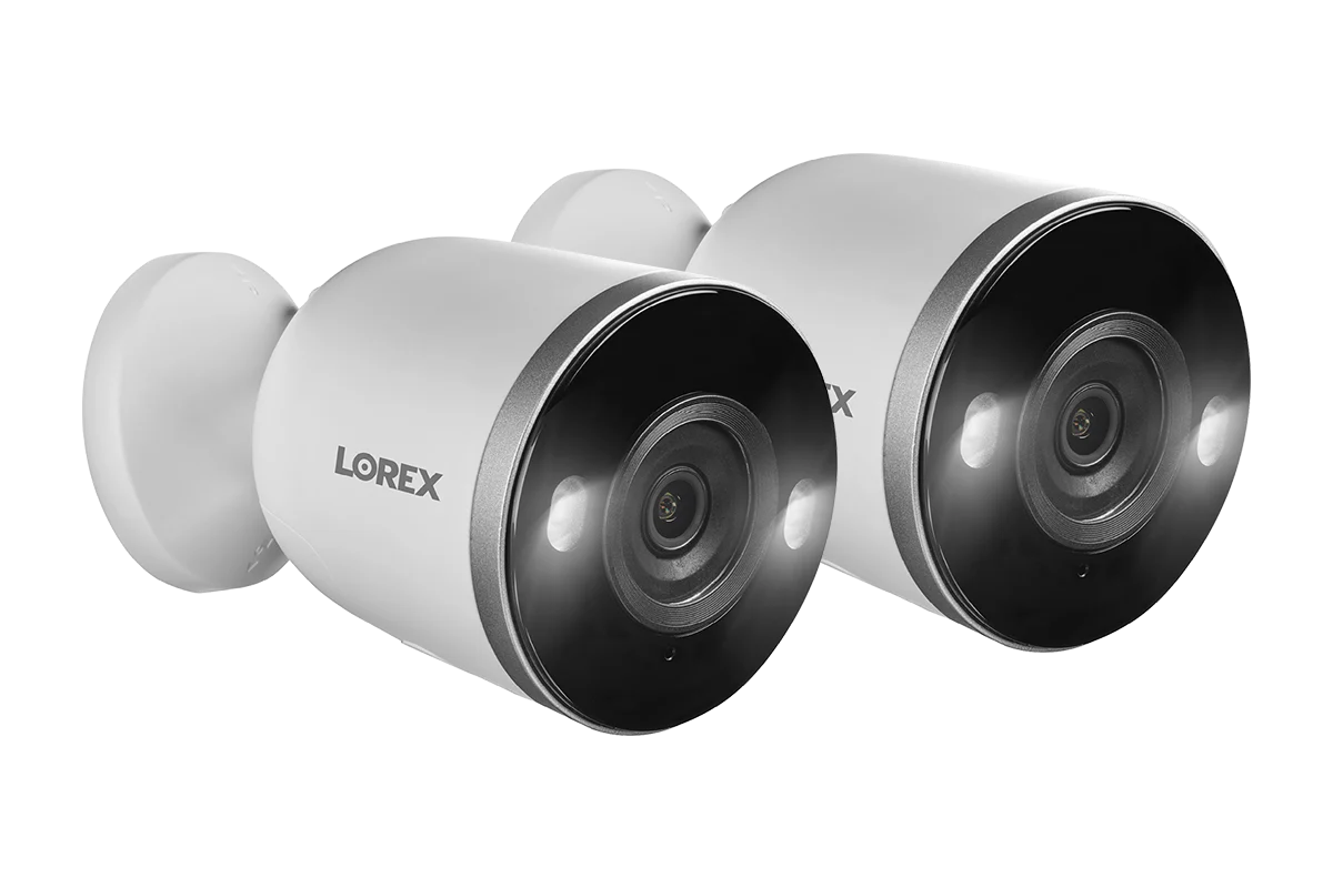 Lorex 2K Spotlight Indoor/Outdoor Wi-Fi Security Camera (2-pack, Cloud-Enabled) - Open Box