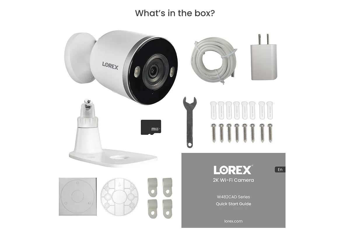 Lorex 2K Spotlight Indoor/Outdoor Wi-Fi Security Camera (2-pack, Cloud-Enabled) - Open Box - Image 4