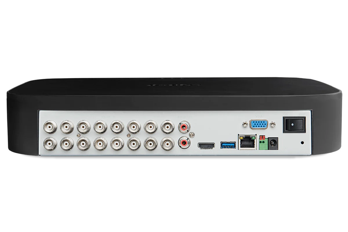Lorex 4K 20 Camera Capable (16 Wired and 4 Wi-Fi) 2TB Wired DVR System with Sixteen Smart Deterrence CVI Wired Bullet Cameras - Image 5