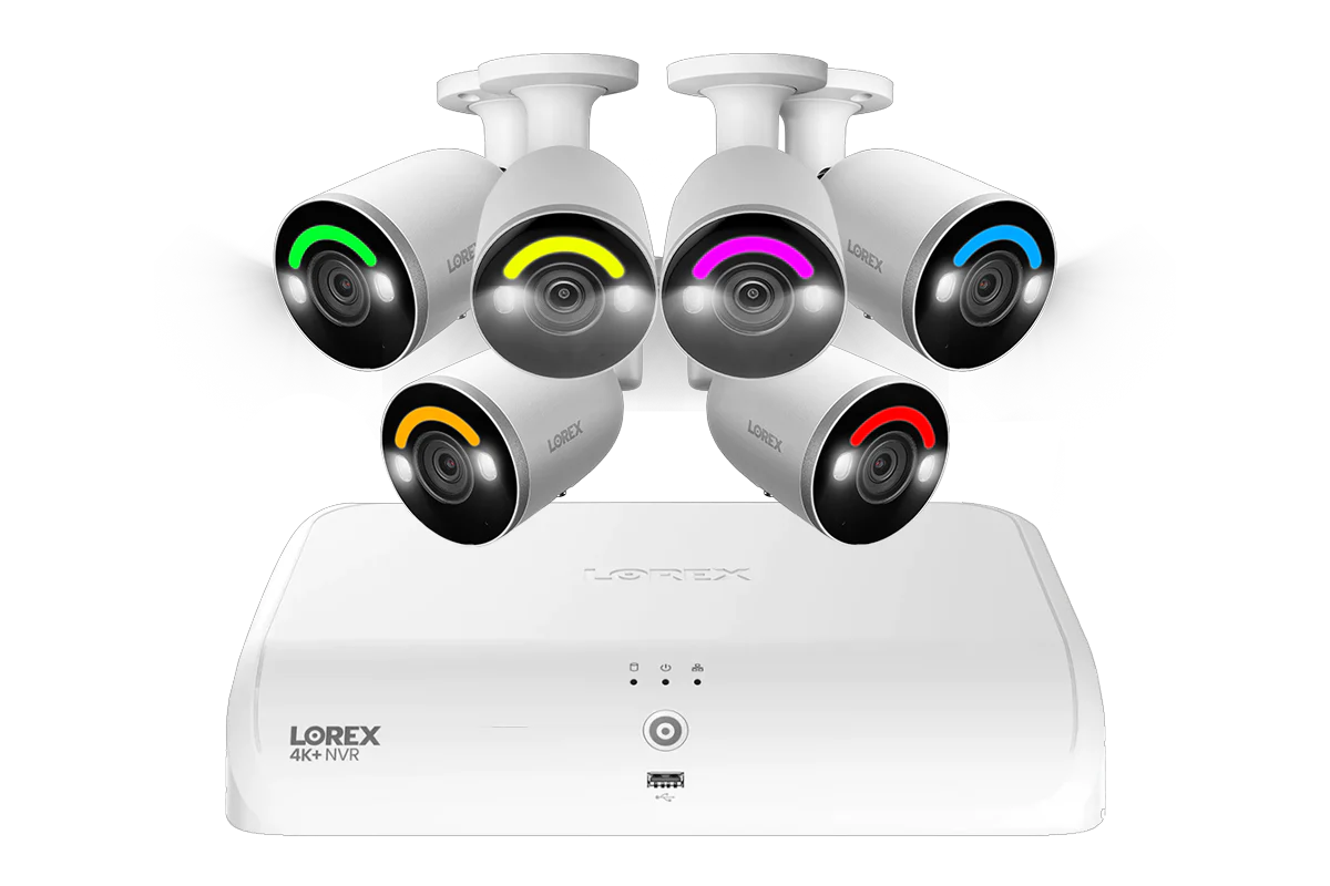 Lorex 4K Fusion 2TB Wired NVR System with 4K IP Bullet Smart Security Lighting Cameras - Image 4