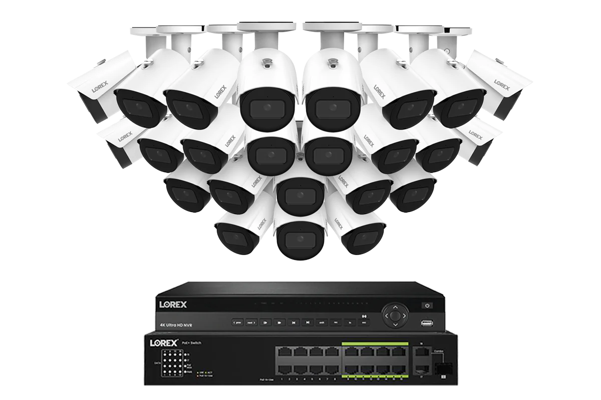 Lorex Elite Series 4K 32 Camera Capable 6TB Wired NVR System with 4MP (2K) A4 IP Bullet Cameras - Image 5