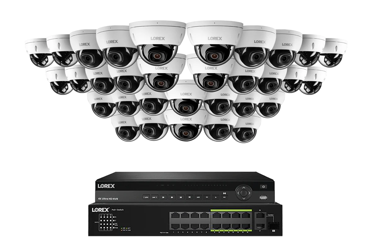 Lorex Elite Series 4K 32 Camera Capable 6TB Wired NVR System with 4MP (2K) A4 IP Dome Cameras - Image 6