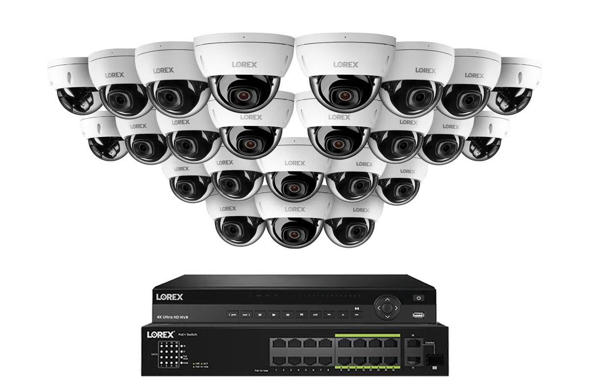 Lorex Elite Series 4K 32 Camera Capable 6TB Wired NVR System with 4MP (2K) A4 IP Dome Cameras - Image 7