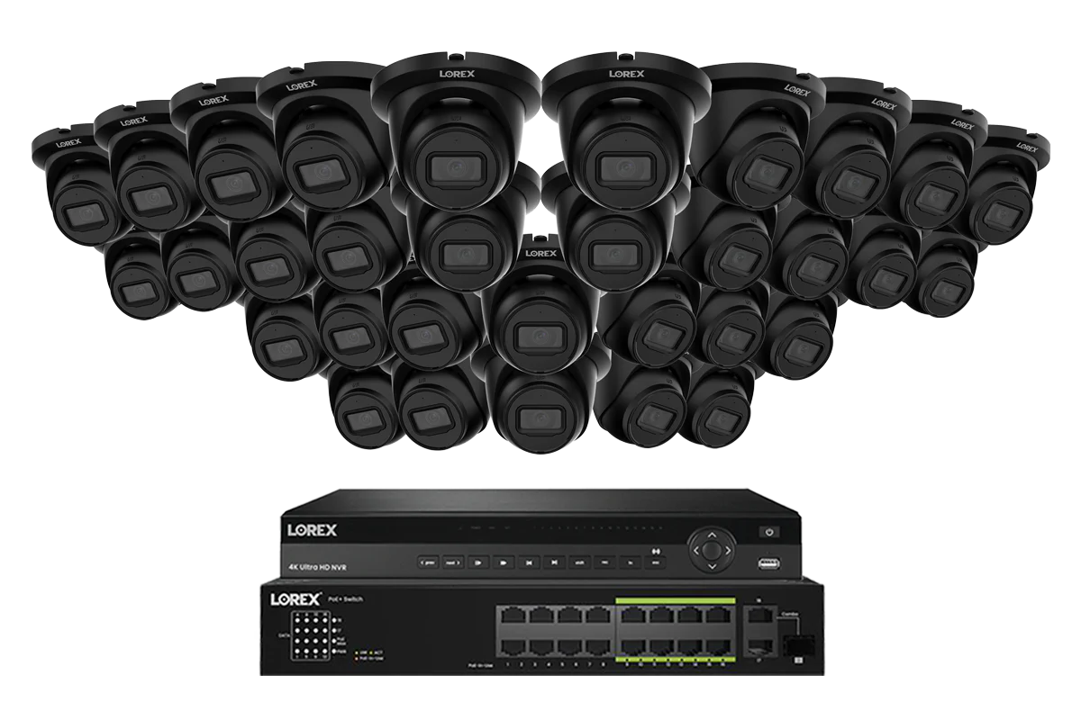 Lorex Elite Series 4K 32 Camera Capable 6TB Wired NVR System with 4MP (2K) A4 IP Turret Cameras - Image 6