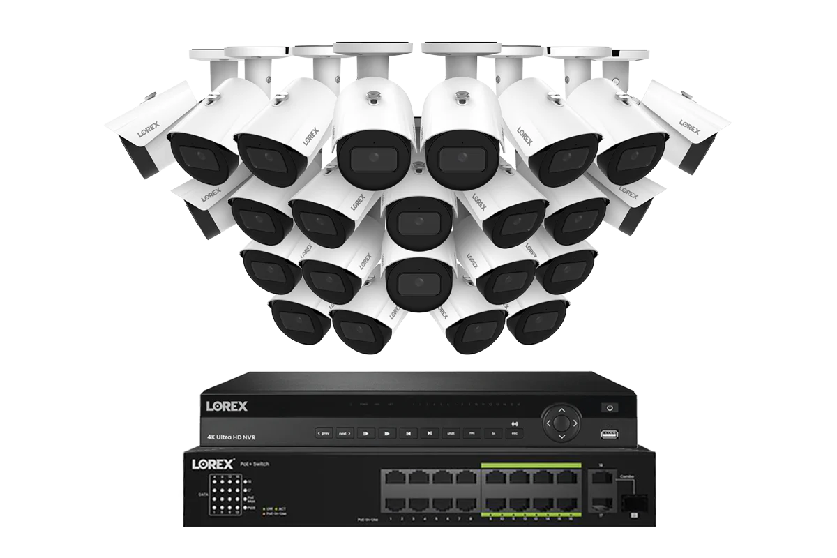 Lorex Elite Series 4K 32 Camera Capable 6TB Wired NVR System with A14 IP Bullet Cameras - Image 11