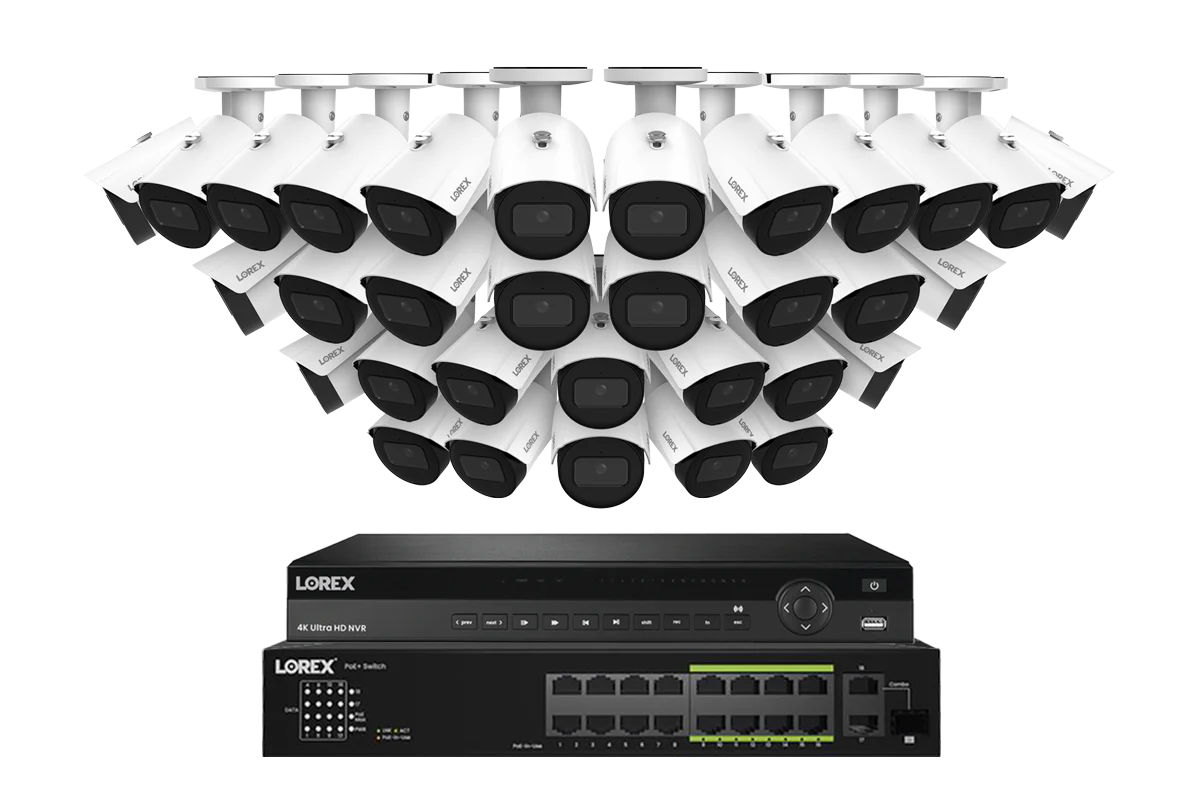 Lorex Elite Series 4K 32 Camera Capable 6TB Wired NVR System with A14 IP Bullet Cameras - Image 12