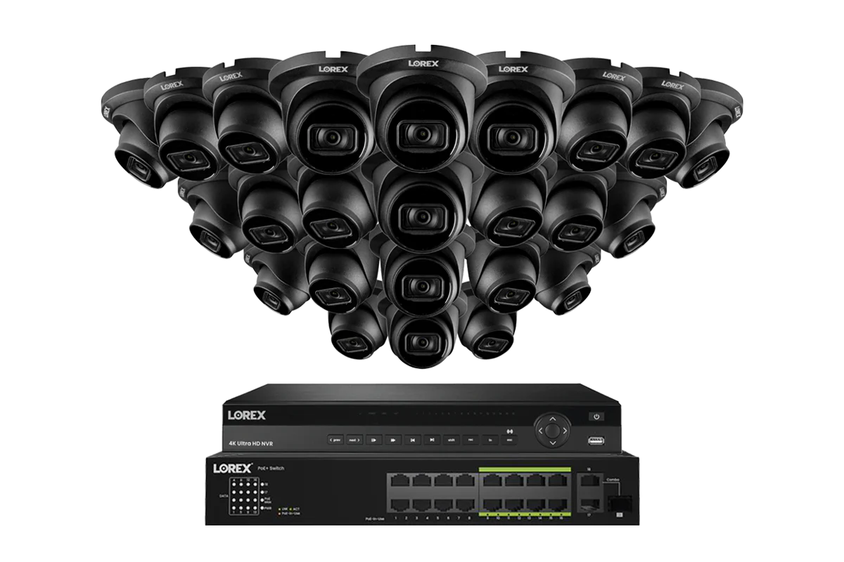 Lorex Elite Series 4K 32 Camera Capable 6TB Wired NVR System with 16 A14 IP Turret Cameras - Image 7