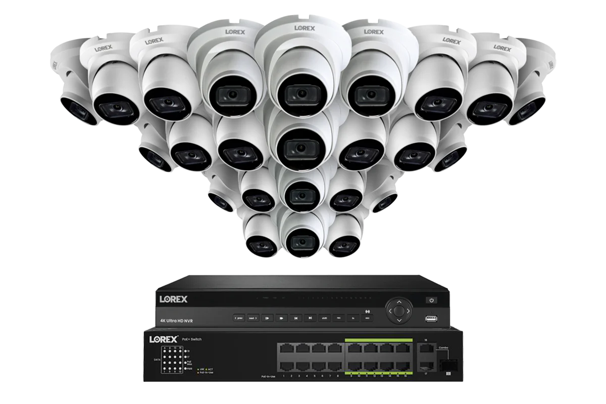 Lorex Elite Series 4K 32 Camera Capable 6TB Wired NVR System with 16 A14 IP Turret Cameras - Image 9