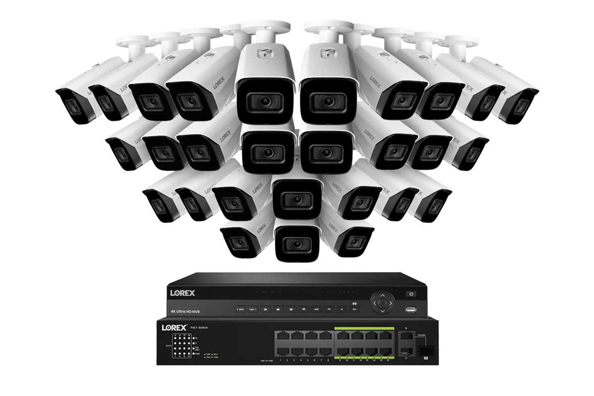 Lorex 4K (32 Camera Capable) 6TB Wired NVR System with 16 Nocturnal 3 Smart IP Bullet Cameras Featuring Listen-In Audio and 30FPS Recording - Image 10