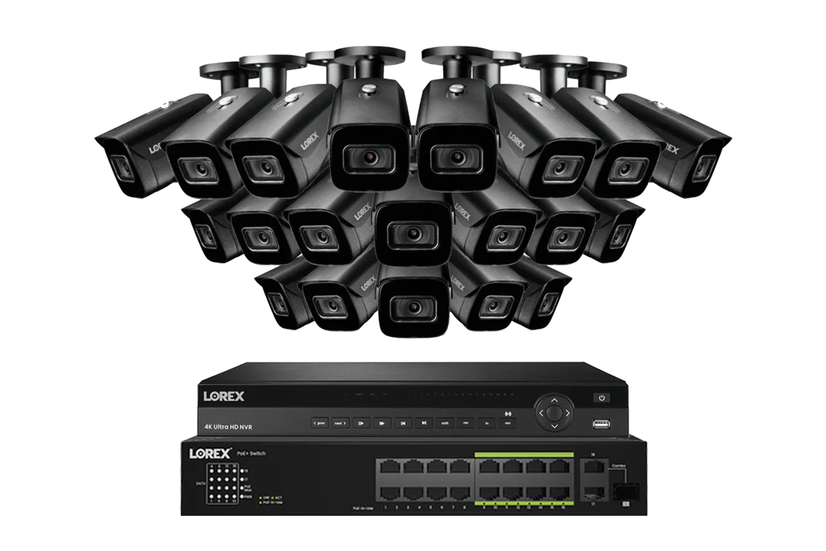 Lorex 4K (32 Camera Capable) 6TB Wired NVR System with 16 Nocturnal 3 Smart IP Bullet Cameras Featuring Listen-In Audio and 30FPS Recording - Image 11