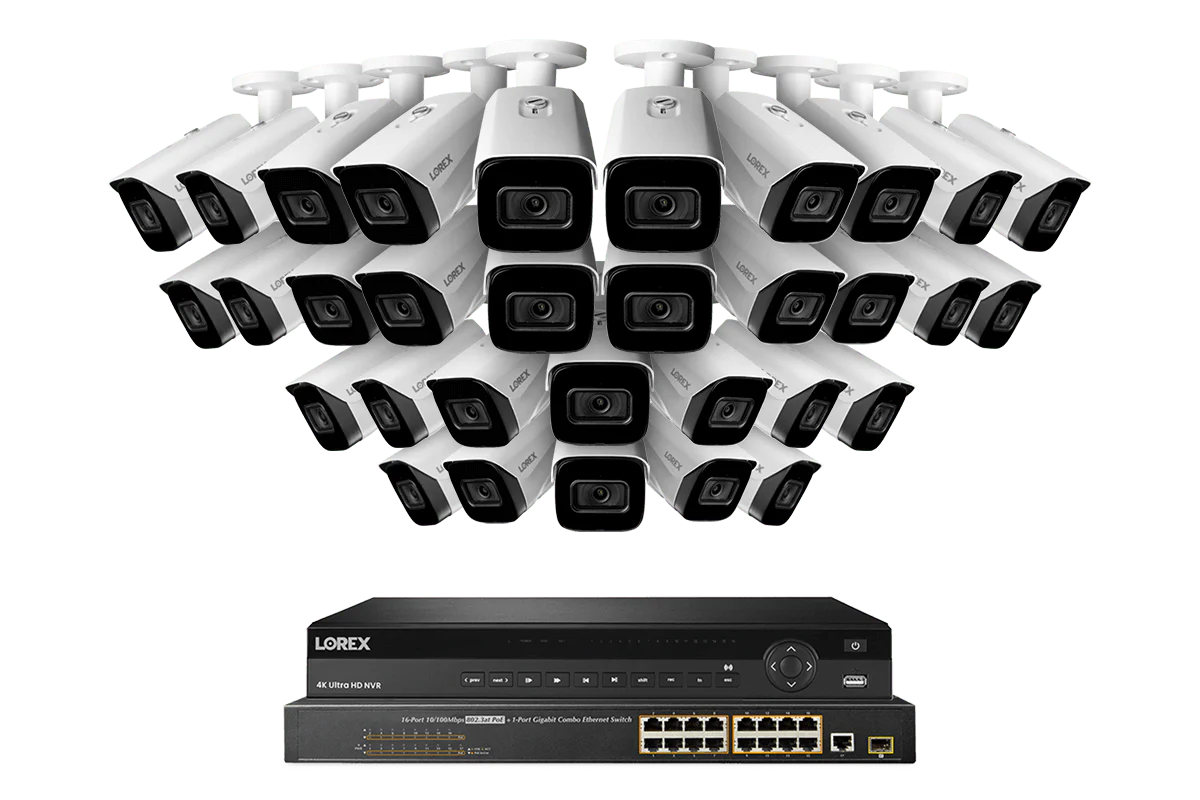Lorex 4K (32 Camera Capable) 6TB Wired NVR System with 16 Nocturnal 3 Smart IP Bullet Cameras Featuring Listen-In Audio and 30FPS Recording - Image 13