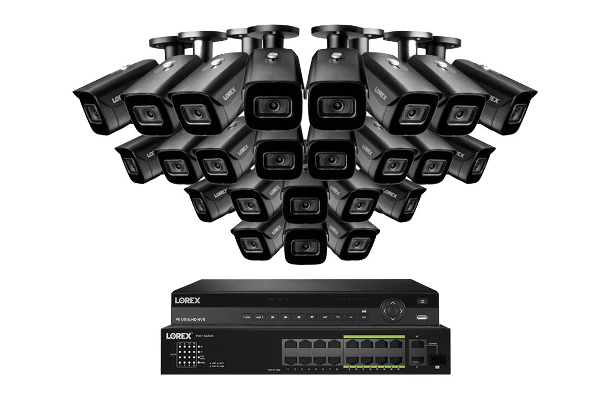 Lorex 4K (32 Camera Capable) 6TB Wired NVR System with 16 Nocturnal 3 Smart IP Bullet Cameras Featuring Listen-In Audio and 30FPS Recording - Image 6