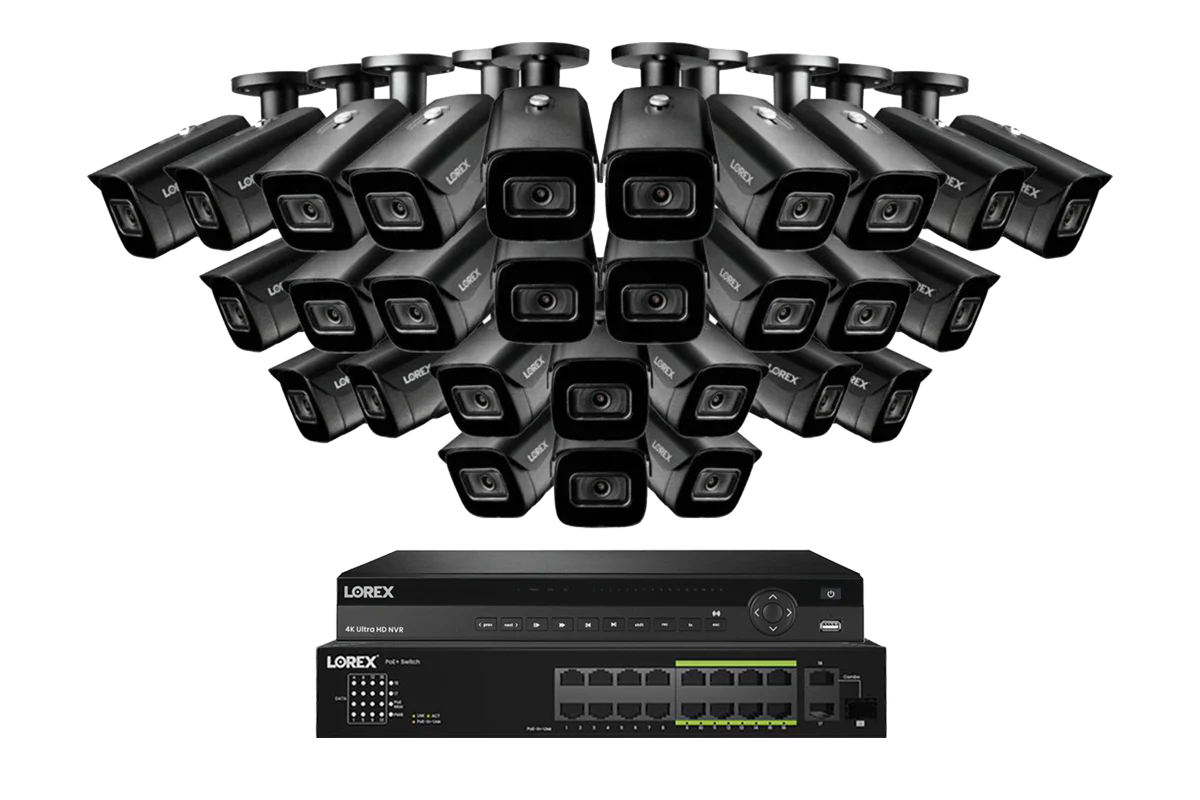 Lorex 4K (32 Camera Capable) 6TB Wired NVR System with 16 Nocturnal 3 Smart IP Bullet Cameras Featuring Listen-In Audio and 30FPS Recording - Image 7