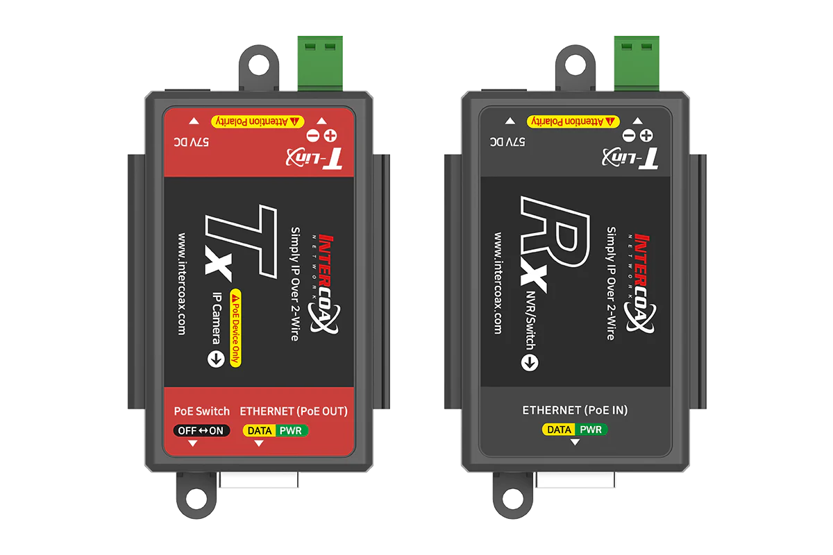 Single Port IP & PoE over 2-wire Set (300m/1000ft end-to-end converters) - Image 3