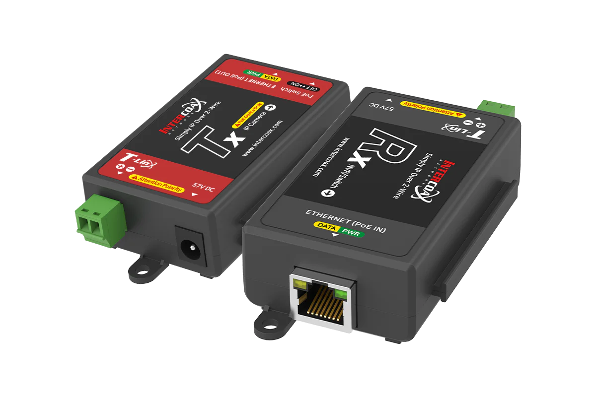 Single Port IP & PoE over 2-wire Set (300m/1000ft end-to-end converters) - Image 4