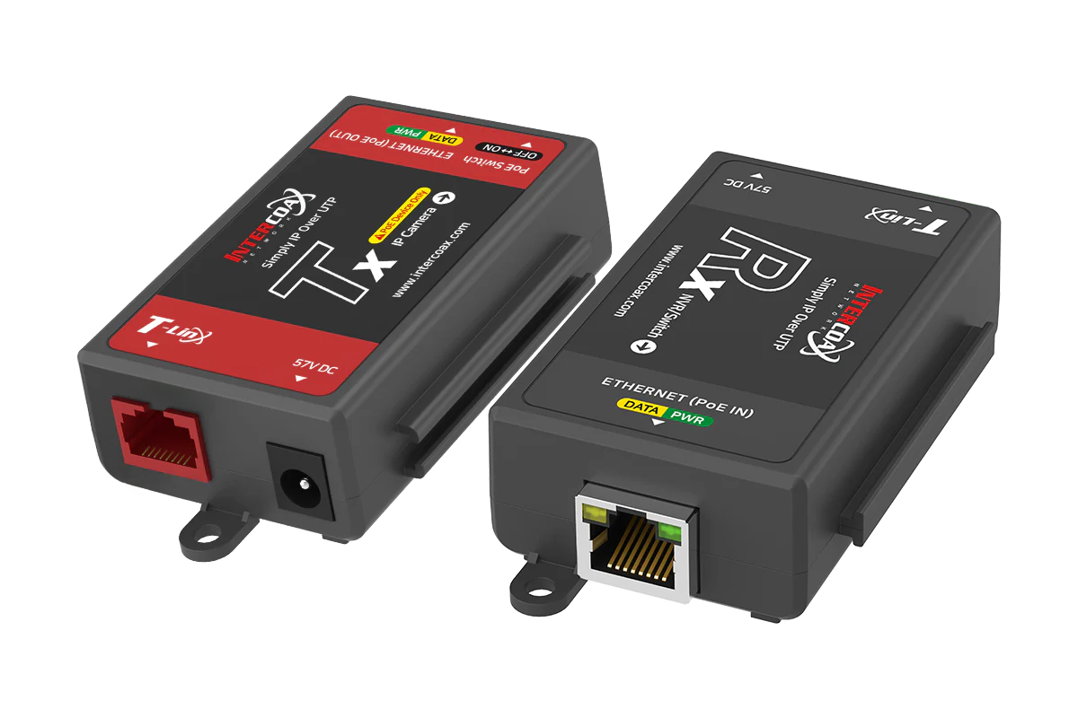 Single Port IP & PoE Cat5e Extender Set (400m/1300ft end-to-end PoE Injector) - Image 4