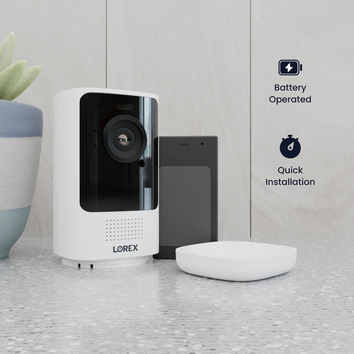 Lorex 4K Spotlight Battery Wi-Fi Security Camera (Cloud-Enabled) - Image 3