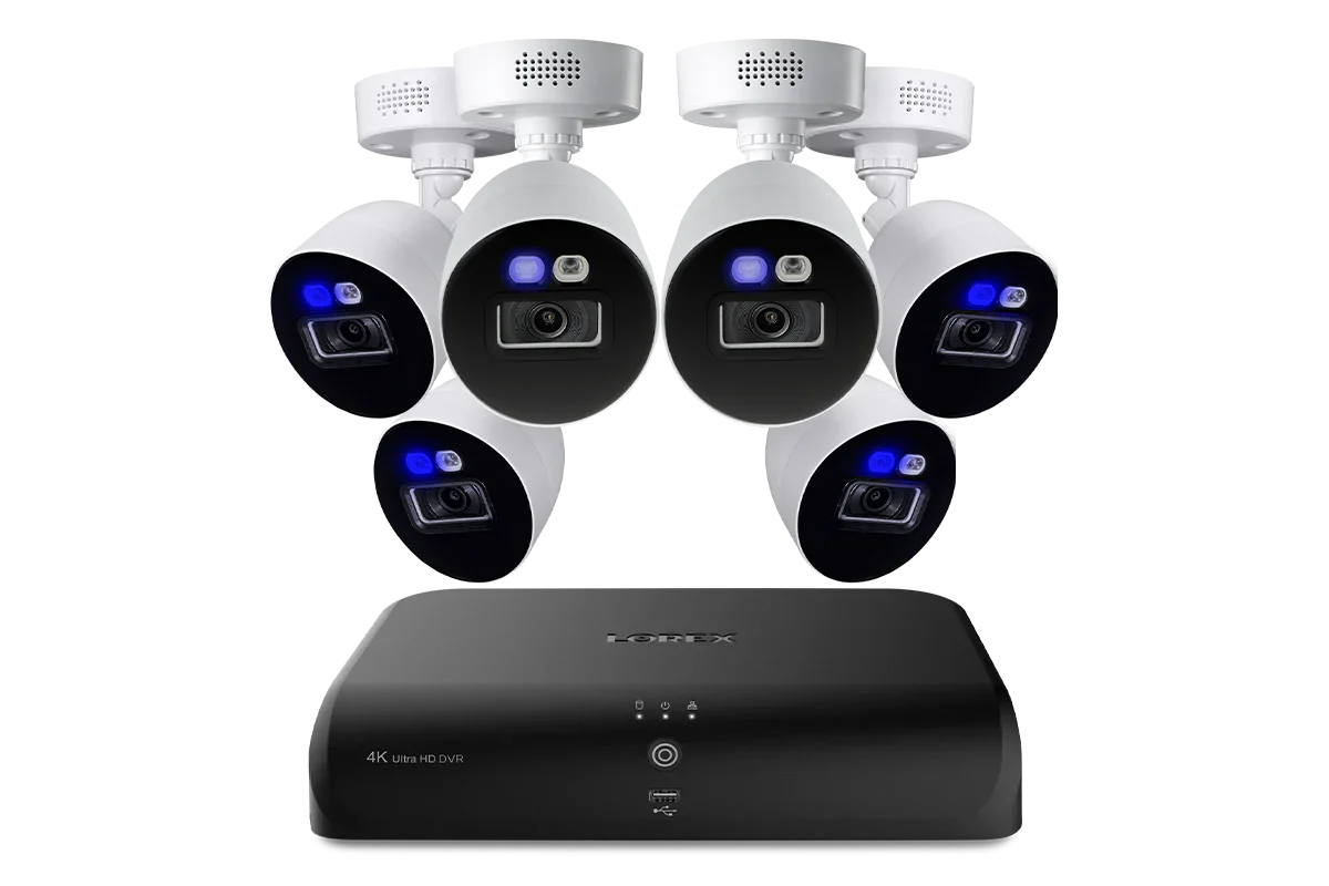 Lorex Classic Fusion 4K 12-Channel (8 Wired + 4 Wi-Fi) 1TB Wired DVR System with Active Deterrence Bullet Cameras - Image 10