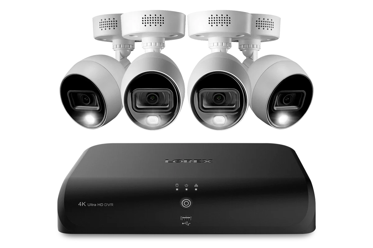 Lorex Classic Fusion 4K 12-Channel (8 Wired + 4 Wi-Fi) 1TB Wired DVR System with Active Deterrence Bullet Cameras - Image 7
