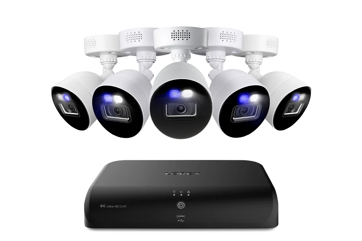 Lorex Classic Fusion 4K 12-Channel (8 Wired + 4 Wi-Fi) 1TB Wired DVR System with Active Deterrence Bullet Cameras - Image 8