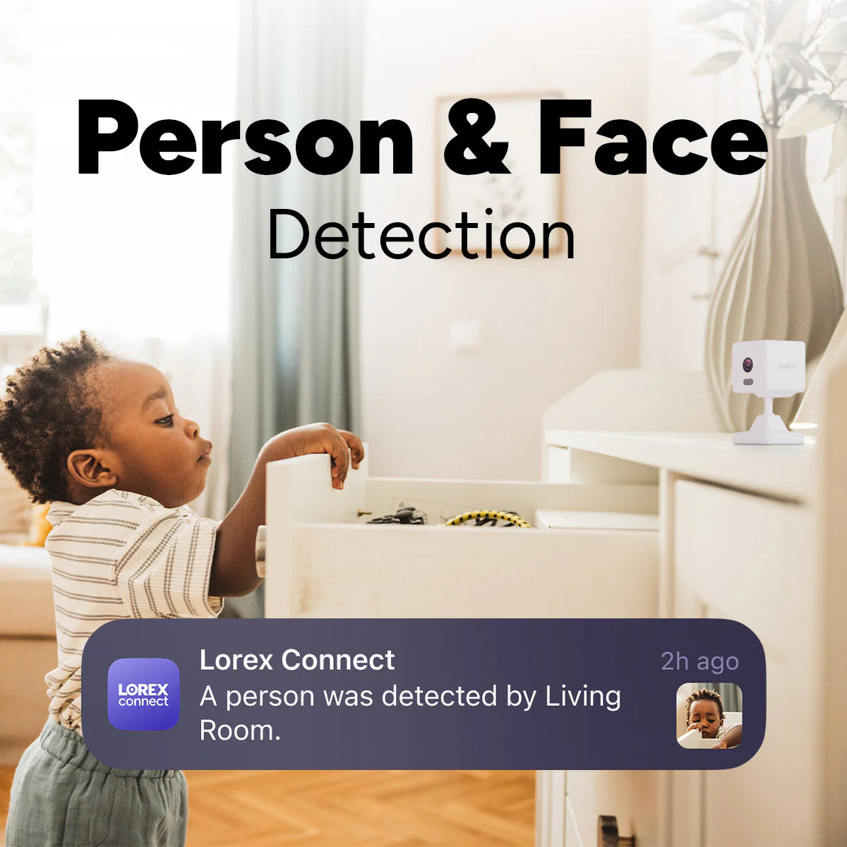 Lorex Connect 2K Indoor Wi-Fi Camera - Image 5