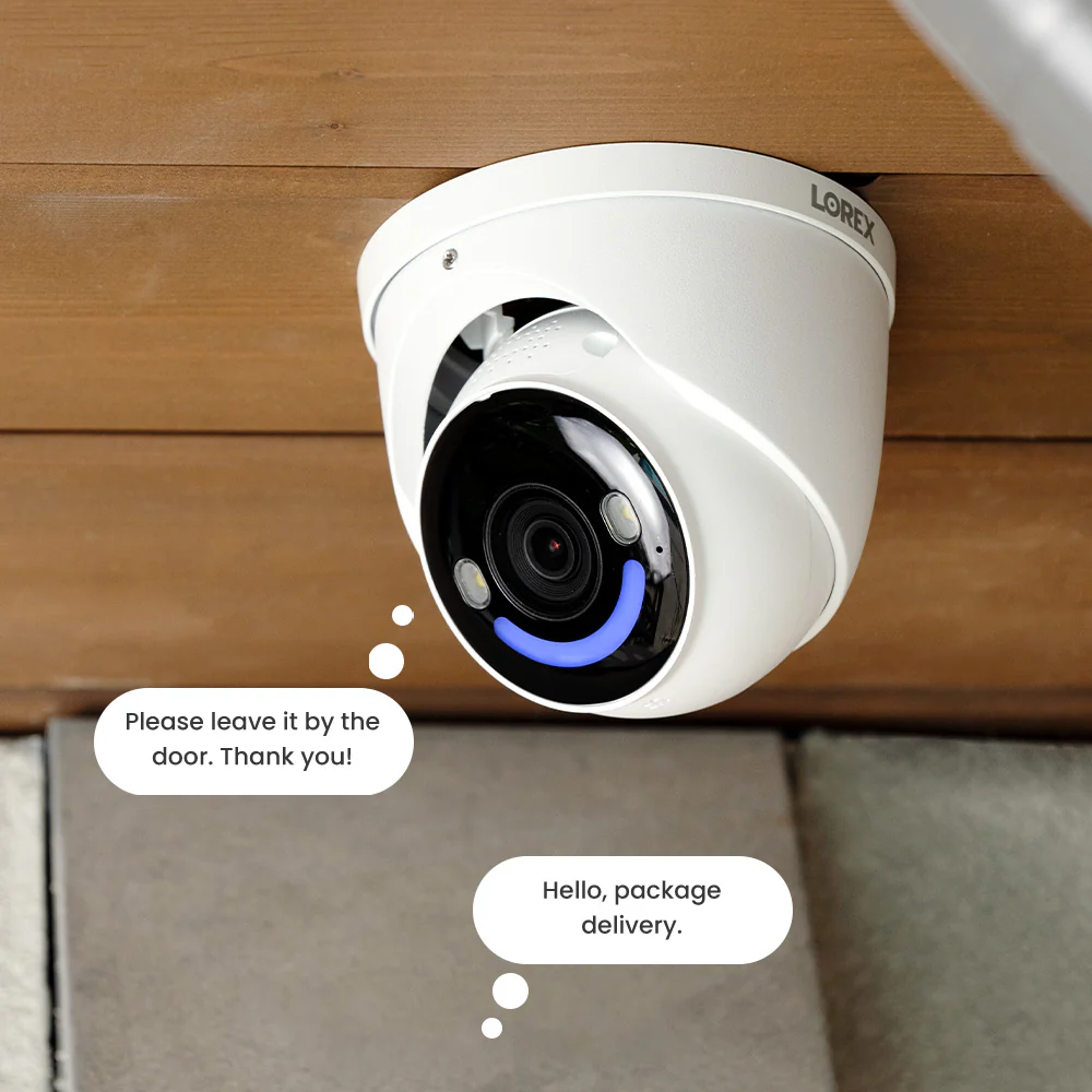 Halo Series H30 4K+ 12MP IP Wired Dome Security Camera with Smart Security Lighting - Image 3