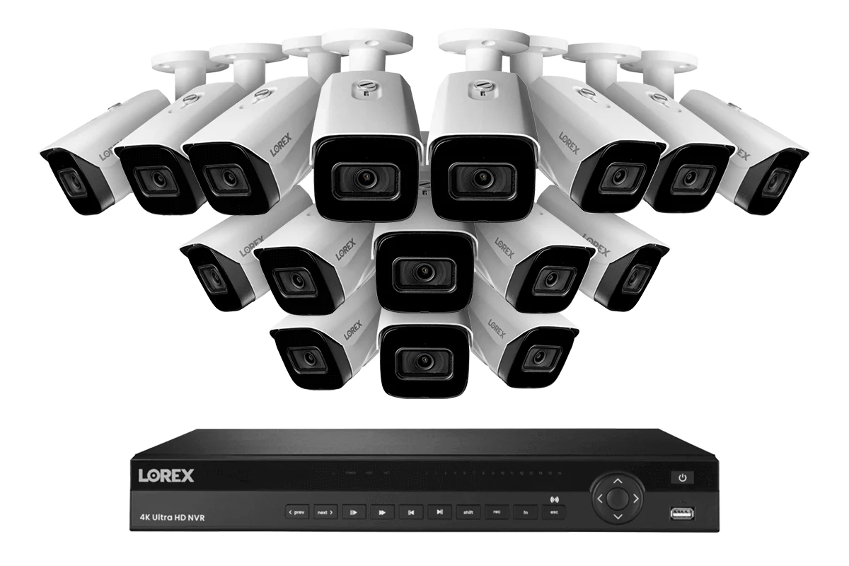 Lorex 4K (16 Camera Capable) 6TB Wired NVR System with Nocturnal 3 Smart IP Bullet Cameras with Listen-In Audio and 30FPS - Image 9