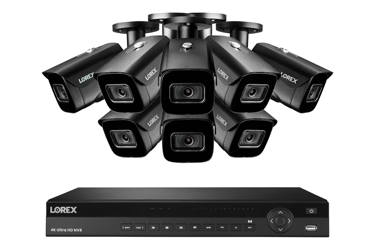 Lorex 4K (16 Camera Capable) 6TB Wired NVR System with Nocturnal 3 Smart IP Bullet Cameras with Listen-In Audio and 30FPS - Image 10