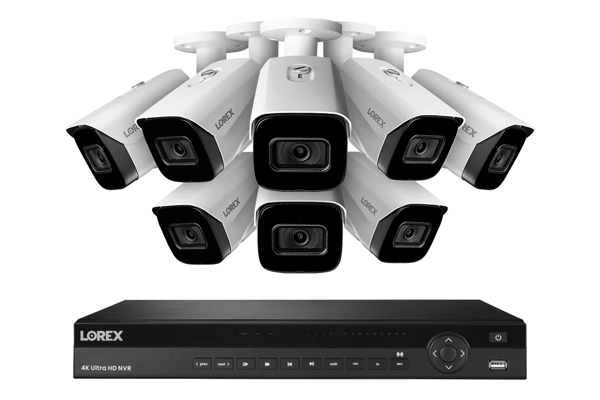 Lorex 4K (16 Camera Capable) 6TB Wired NVR System with Nocturnal 3 Smart IP Bullet Cameras with Listen-In Audio and 30FPS - Image 7