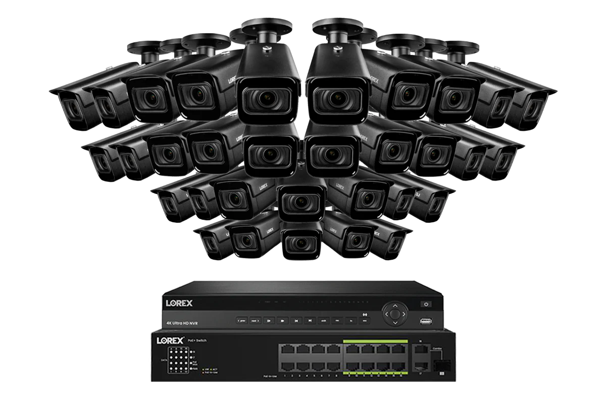 Lorex 4K (32 Camera Capable) 6TB Wired NVR System with Nocturnal 3 Smart IP Bullet Cameras with Motorized Varifocal Lens - Image 13