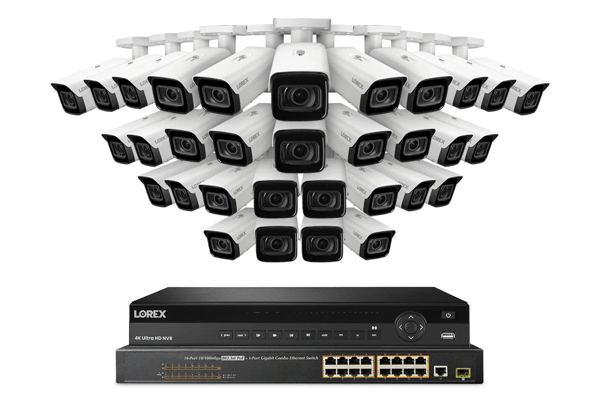 Lorex Elite Series NVR with N4 (Nocturnal Series) IP Bullet Cameras - 4K 32-Channel 8TB Wired System - Image 11