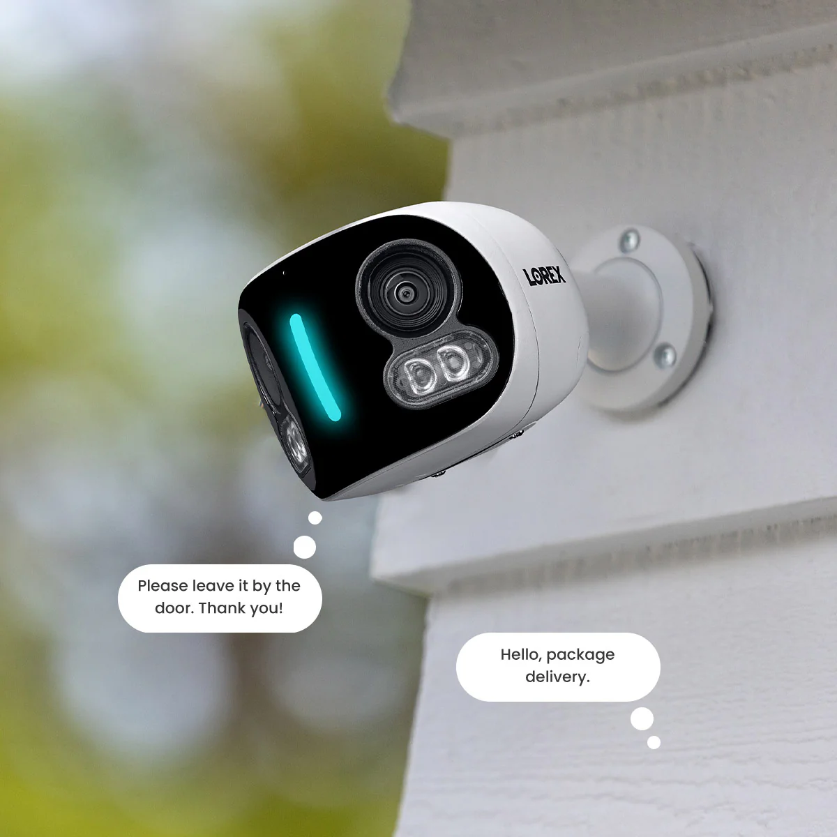 Lorex 4K Dual-Lens Wi-Fi Security Camera with Smart Security Lighting - Open Box - Image 3