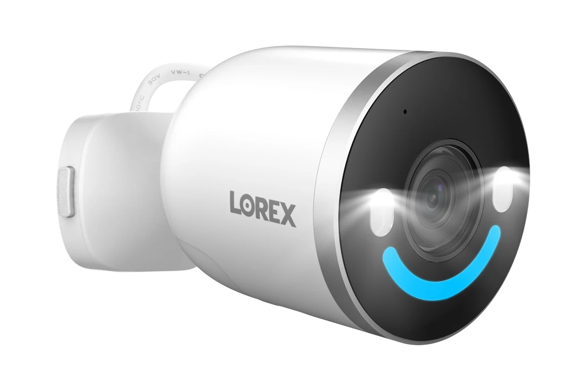Lorex 4K Spotlight Indoor/Outdoor Wi-Fi 6 Security Camera with Smart Security Lighting - Open Box (Cloud-Enabled)