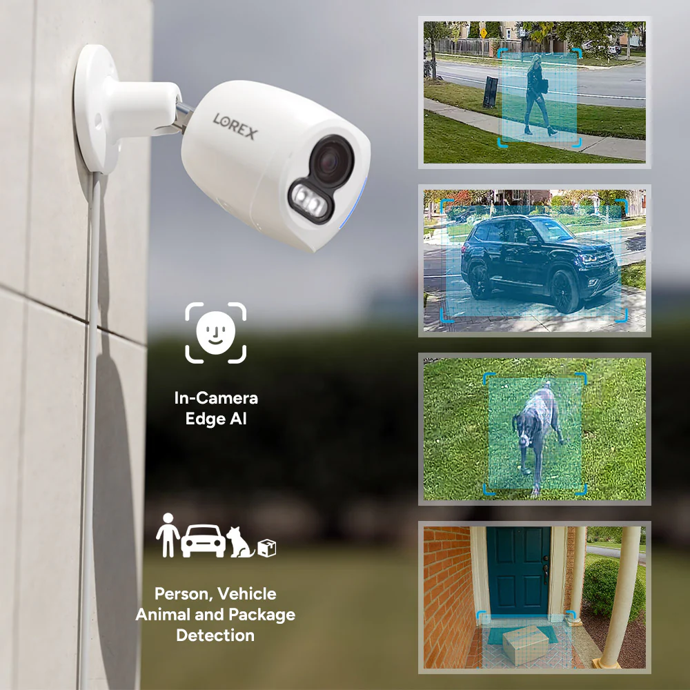 Lorex Classic 4K Dual-Lens IP Camera with Smart Lighting & Motion Detection - Image 5