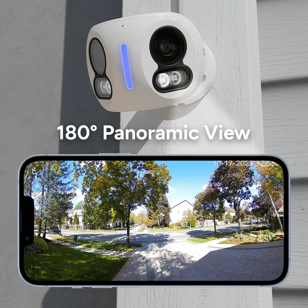 Lorex Classic 4K Dual-Lens IP Camera with Smart Lighting & Motion Detection - Image 3