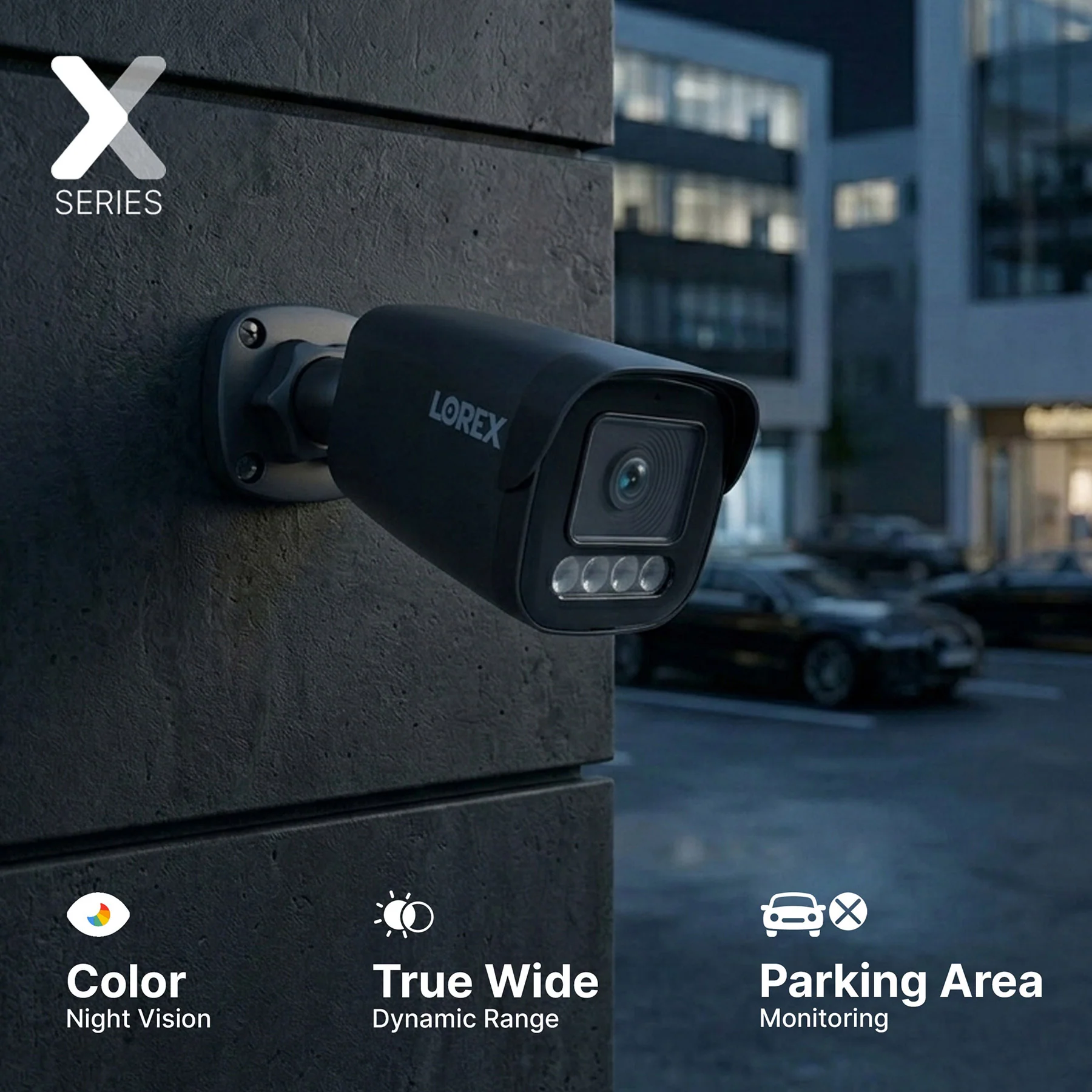 Lorex Connect X Series 4K 16-Channel Wired NVR System with X3 Bullet Security Cameras - 4TB - Image 5