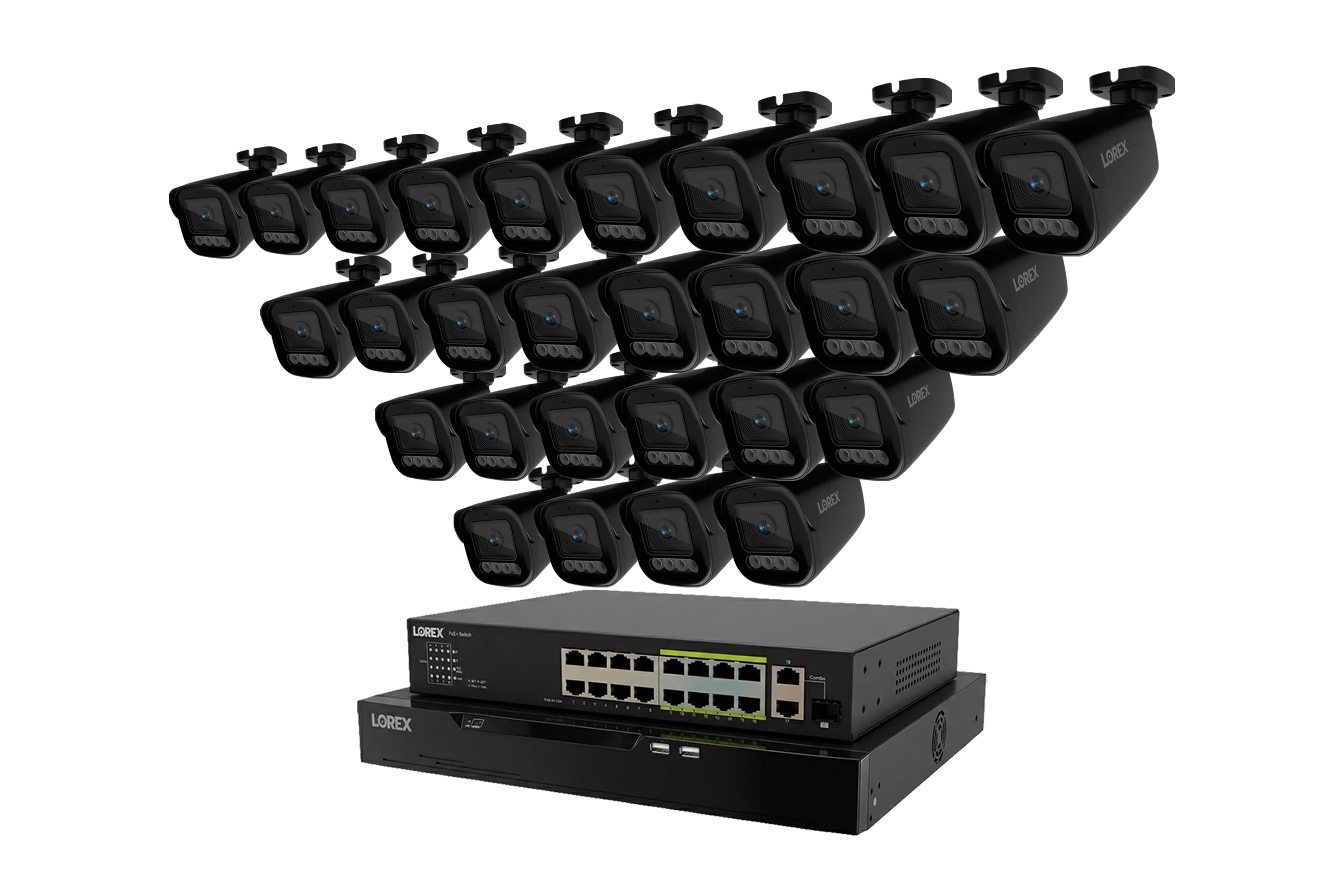 Lorex Connect X Series 4K 32-Channel Wired NVR System with X3 Bullet Security Cameras - 8TB - Image 10