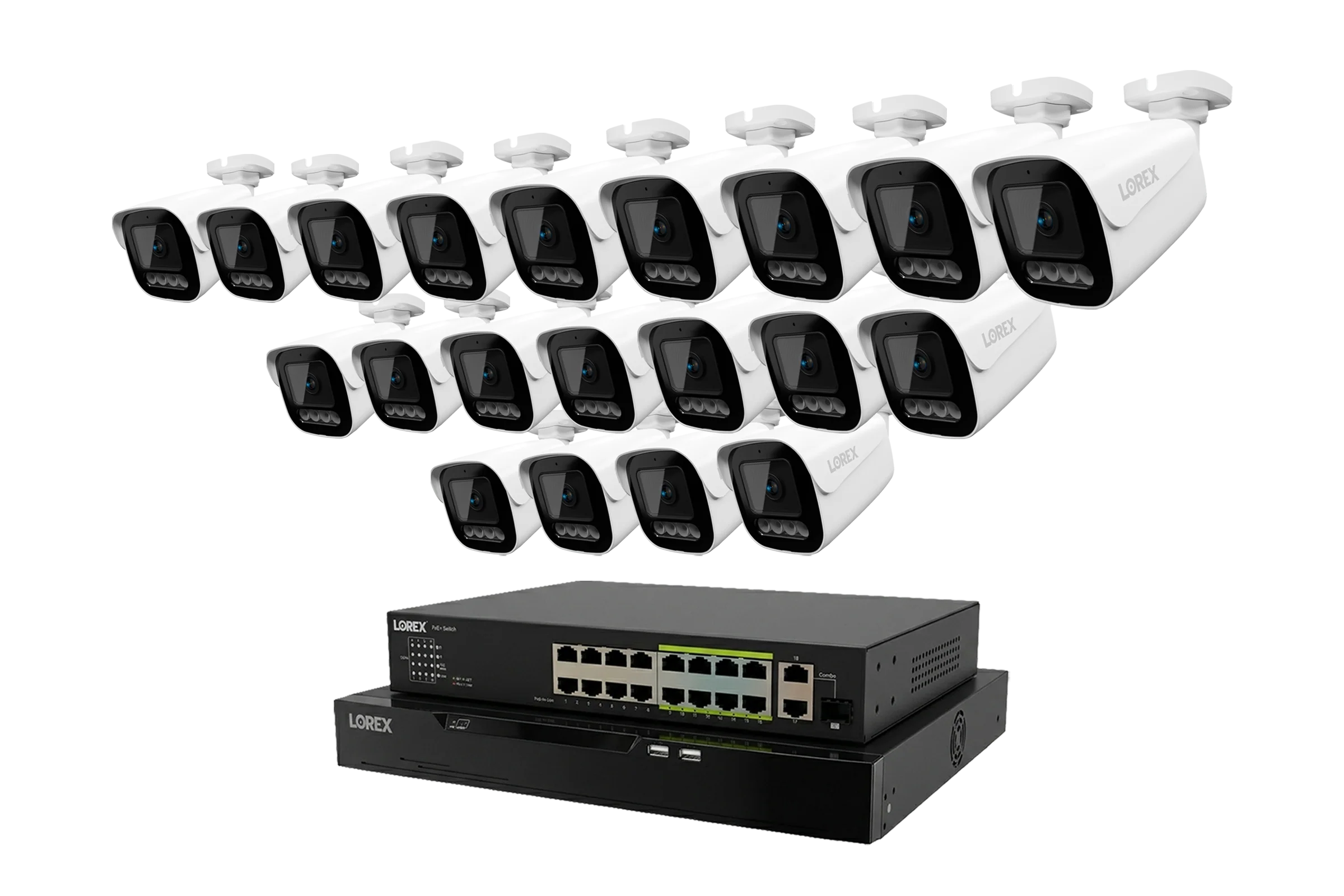 Lorex Connect X Series 4K 32-Channel Wired NVR System with X3 Bullet Security Cameras - 8TB - Image 13