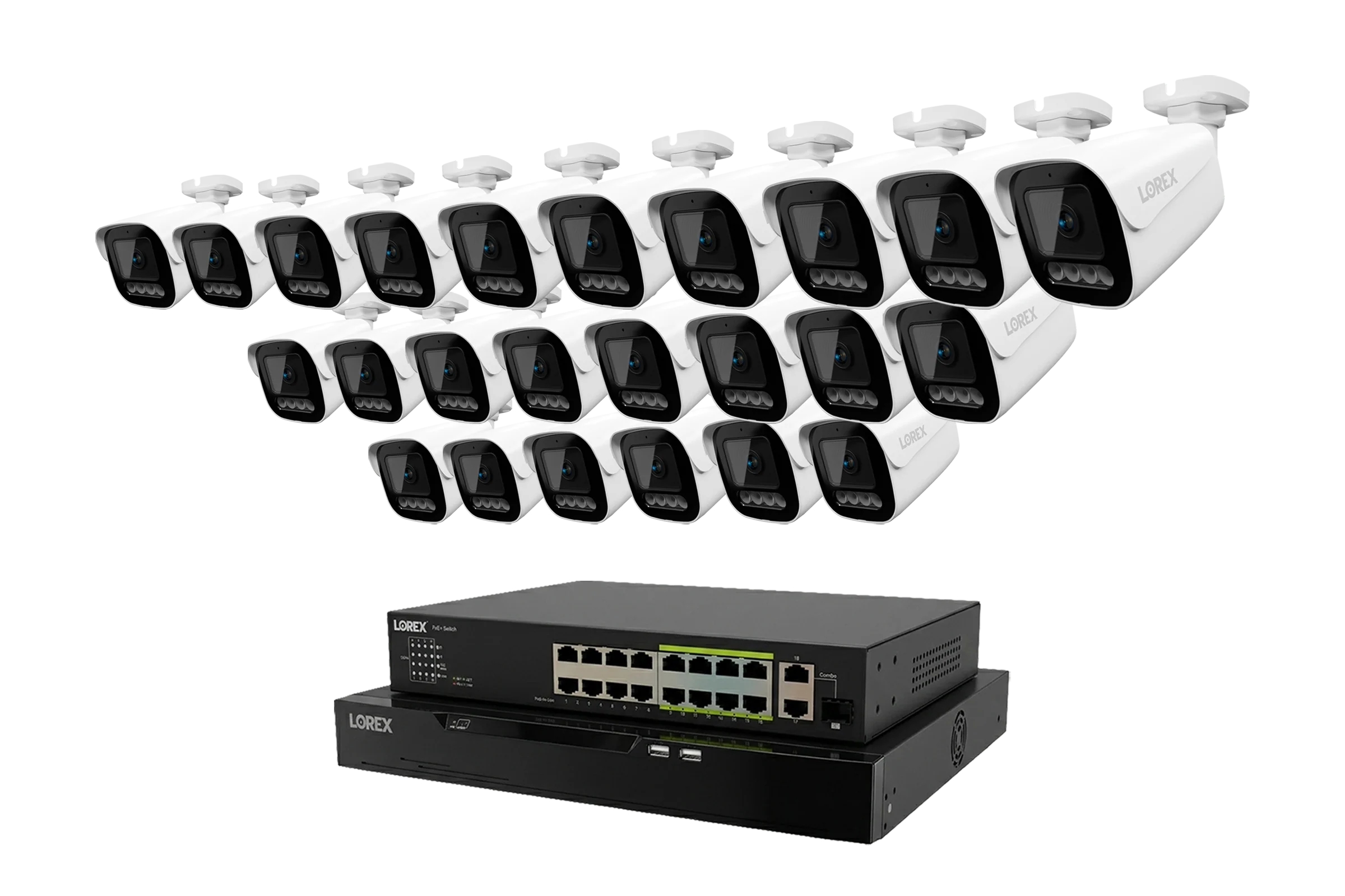 Lorex Connect X Series 4K 32-Channel Wired NVR System with X3 Bullet Security Cameras - 8TB - Image 14