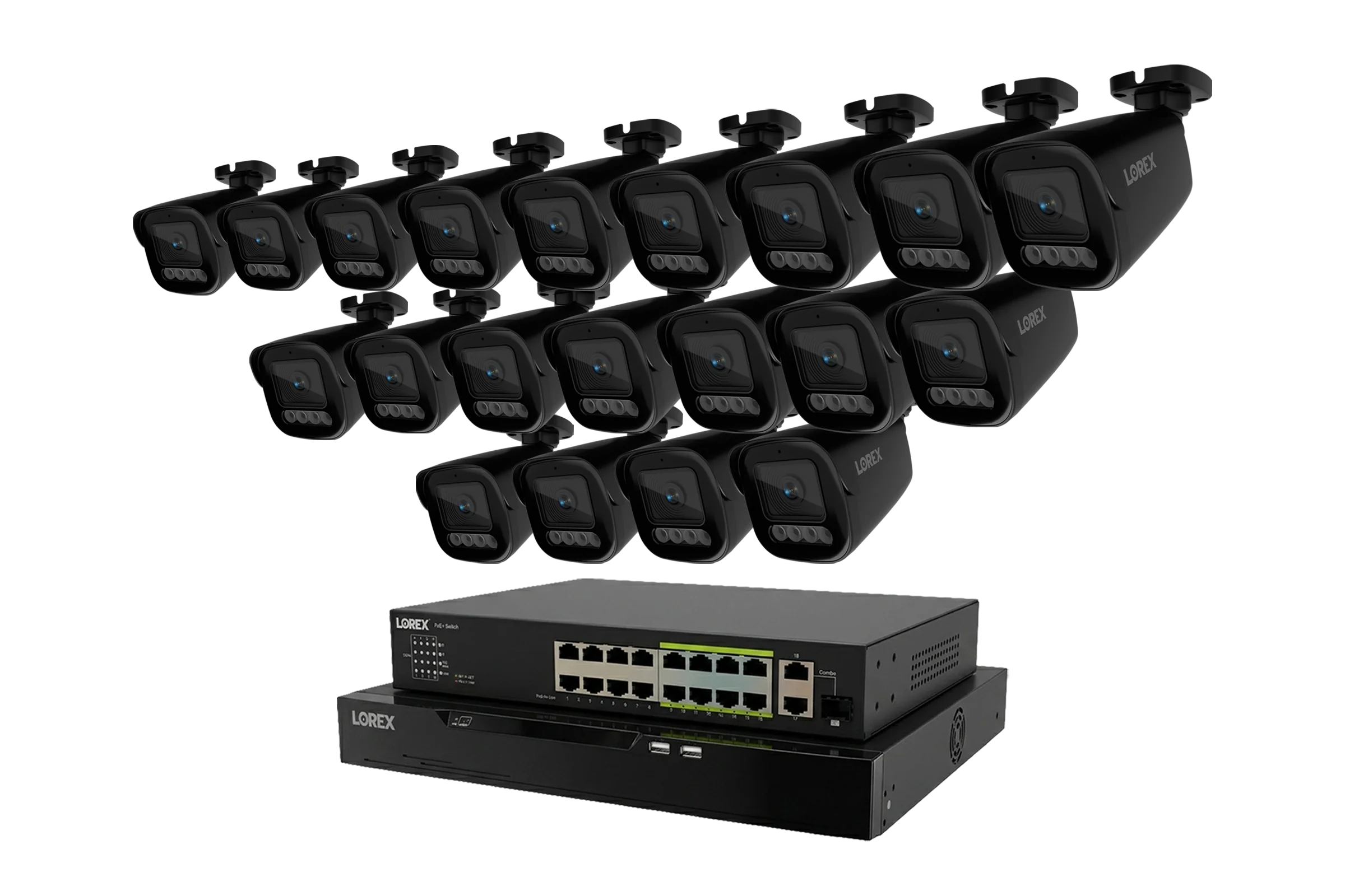 Lorex Connect X Series 4K 32-Channel Wired NVR System with X3 Bullet Security Cameras - 8TB - Image 8