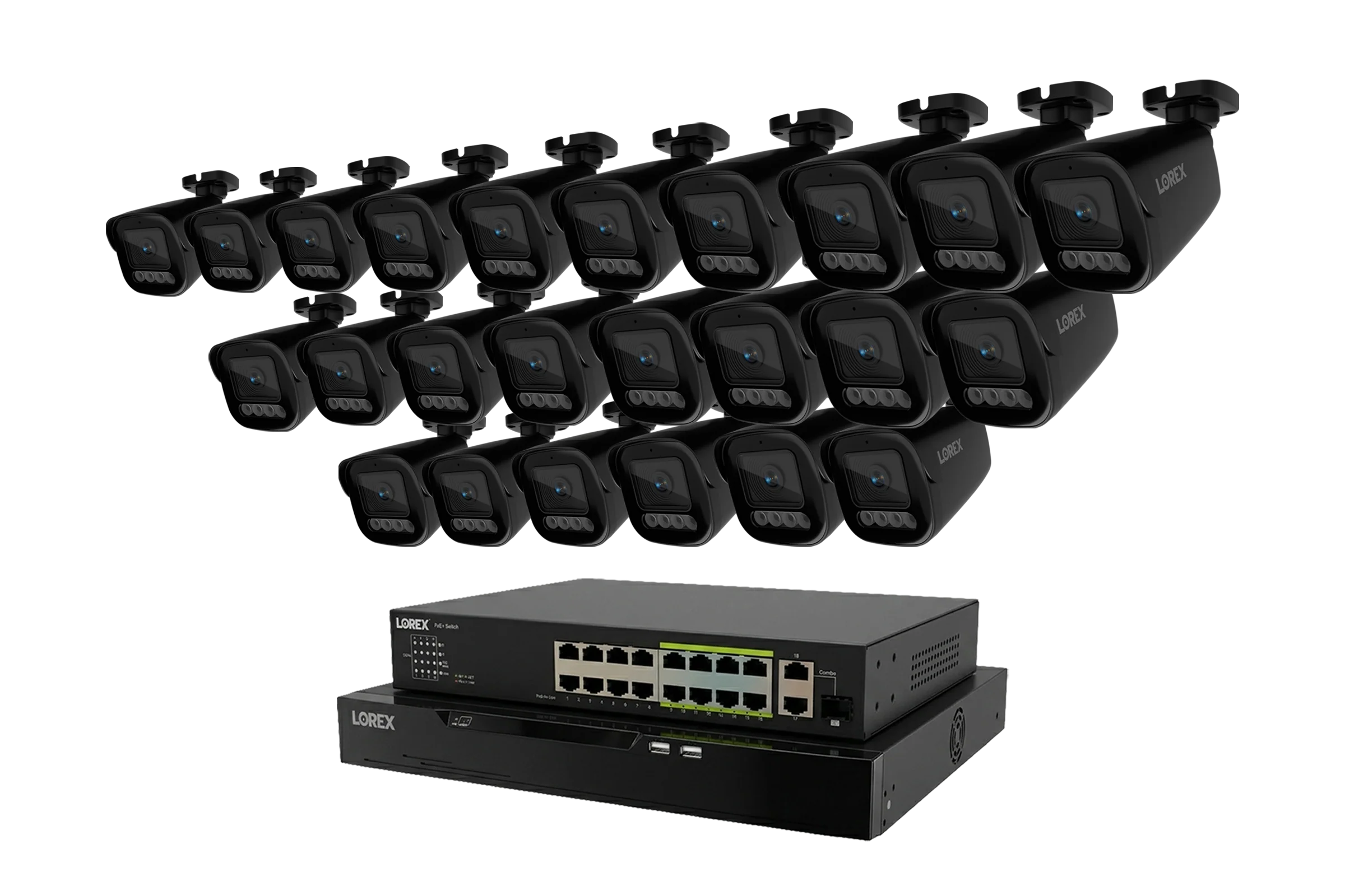 Lorex Connect X Series 4K 32-Channel Wired NVR System with X3 Bullet Security Cameras - 8TB - Image 9
