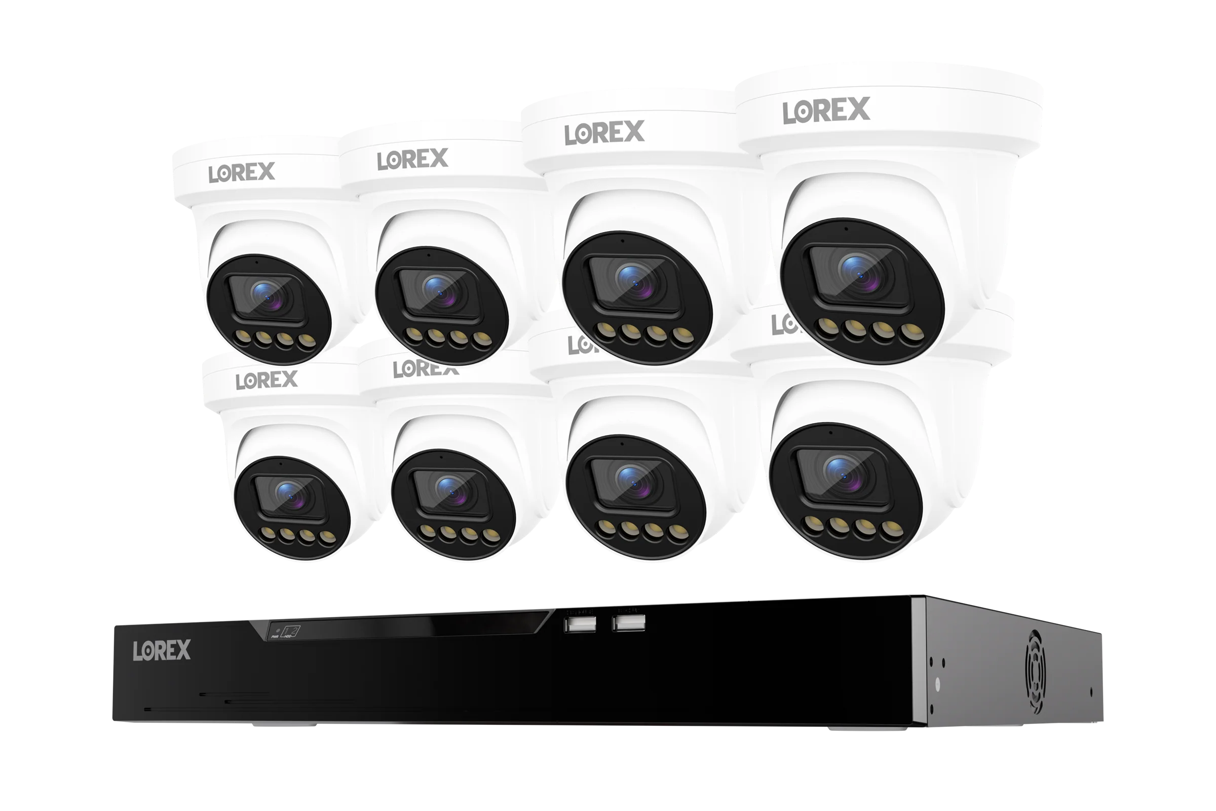 Lorex Connect X Series 4K 16-Channel Wired NVR System with X3 Turret Security Cameras - 4TB - Image 12