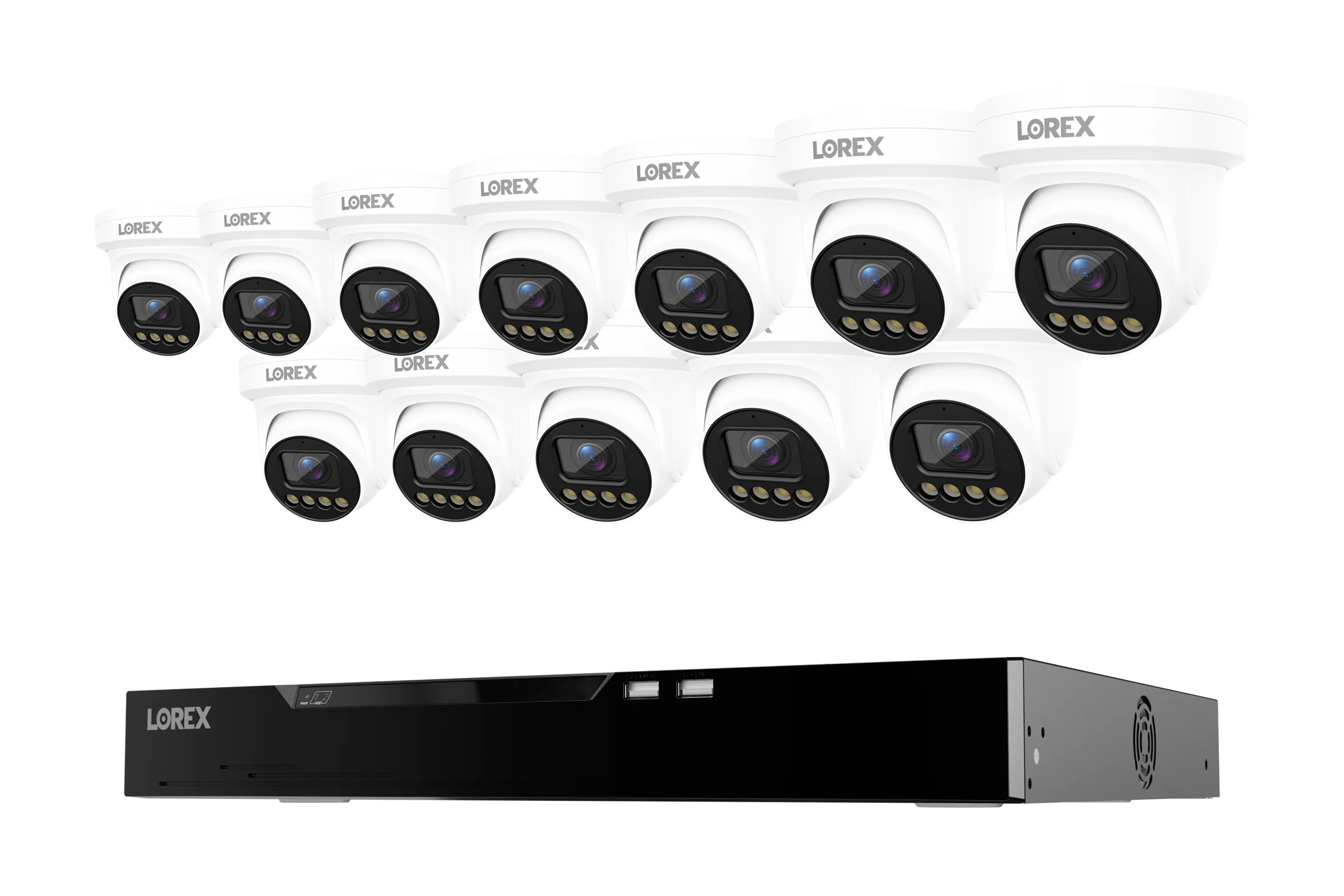 Lorex Connect X Series 4K 16-Channel Wired NVR System with X3 Turret Security Cameras - 4TB - Image 13
